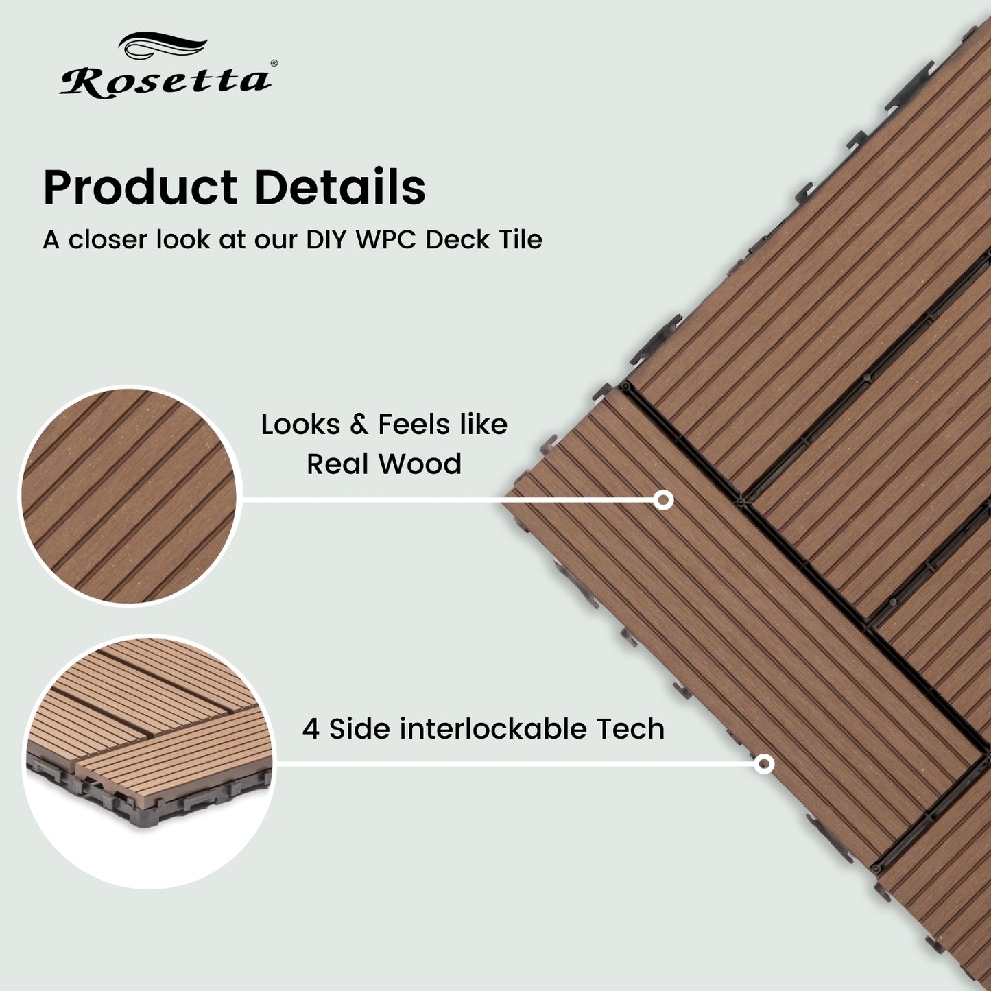 Coffee WPC Deck Flooring Design-2