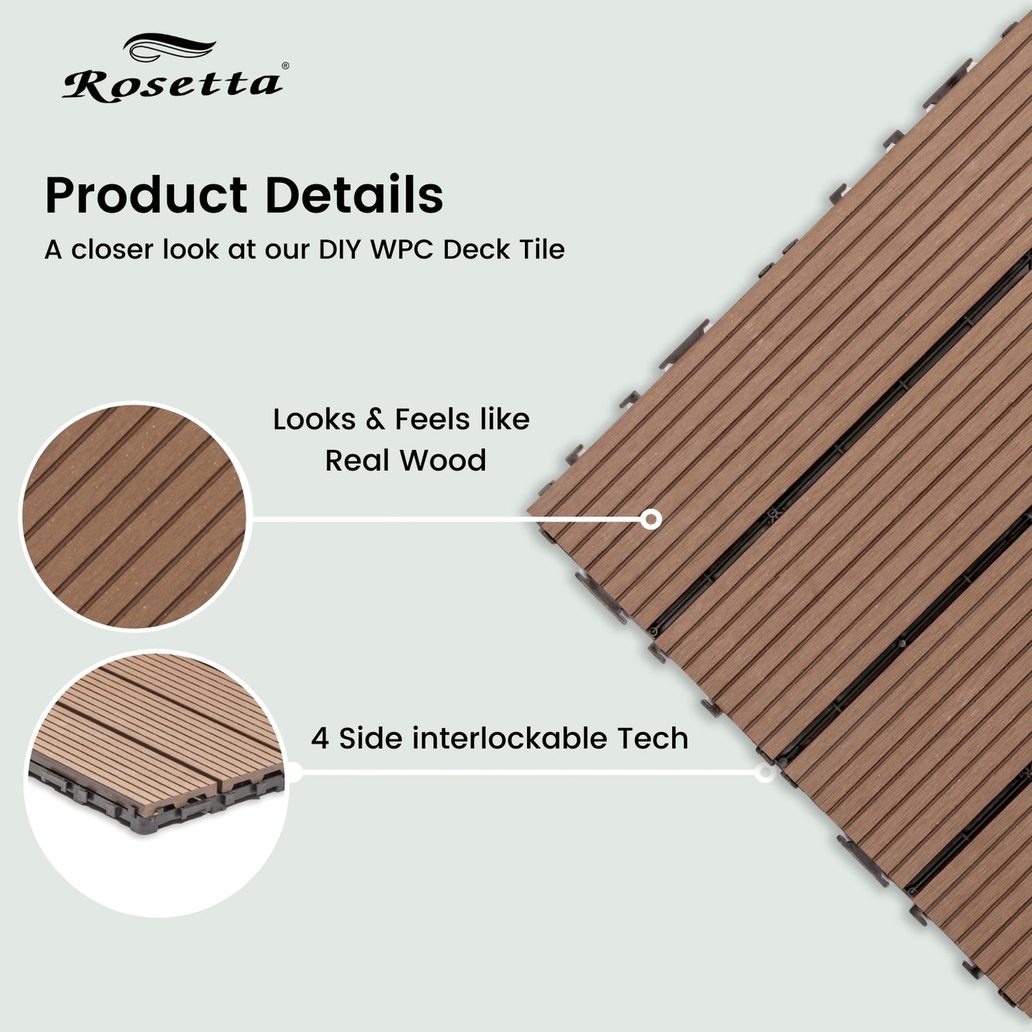 Coffee WPC Deck Flooring Design-1