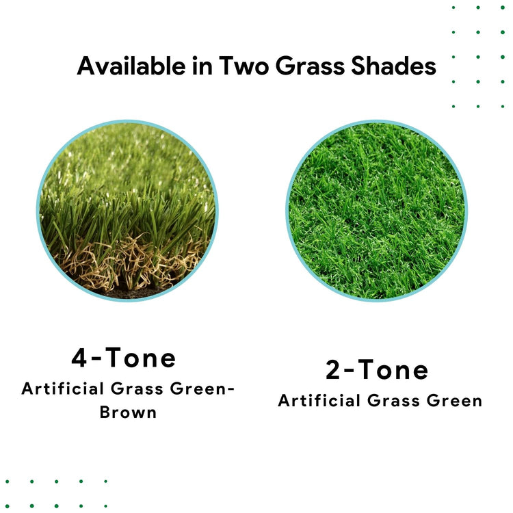 Rosetta's Artificial Green-Brown Grass
