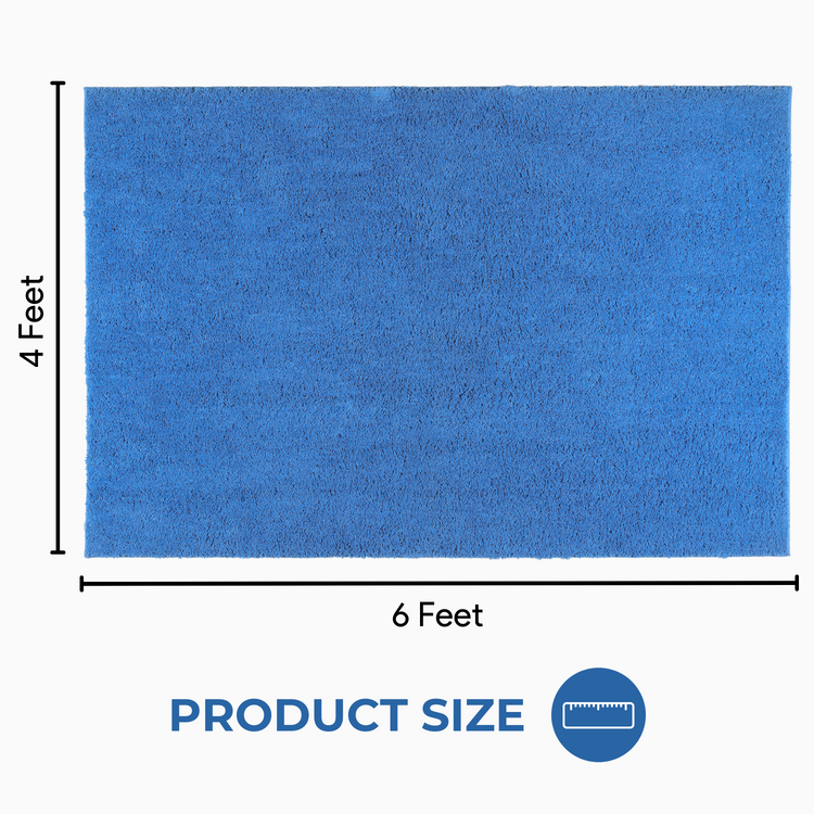 Blue Mystic Rug,Super Soft Area Rugs for Home and Office