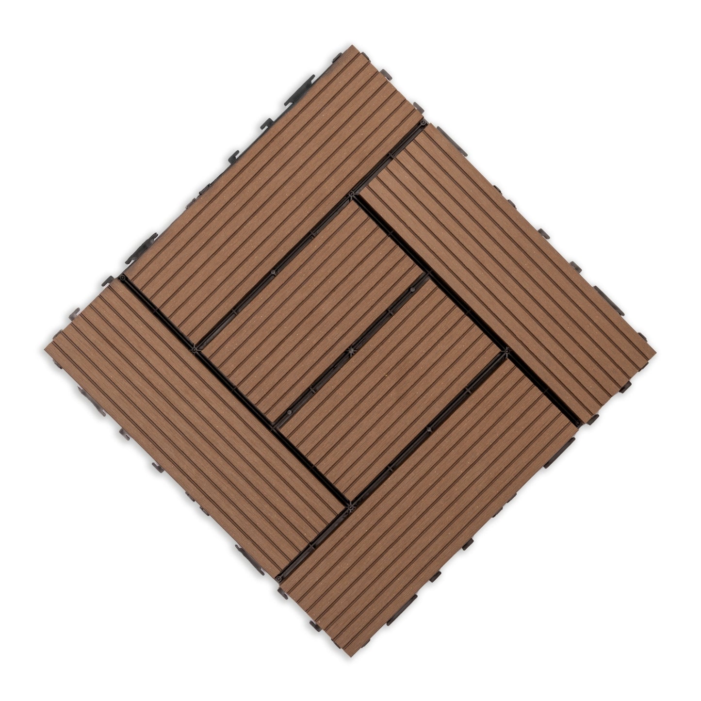 Coffee WPC Deck Flooring Design-2