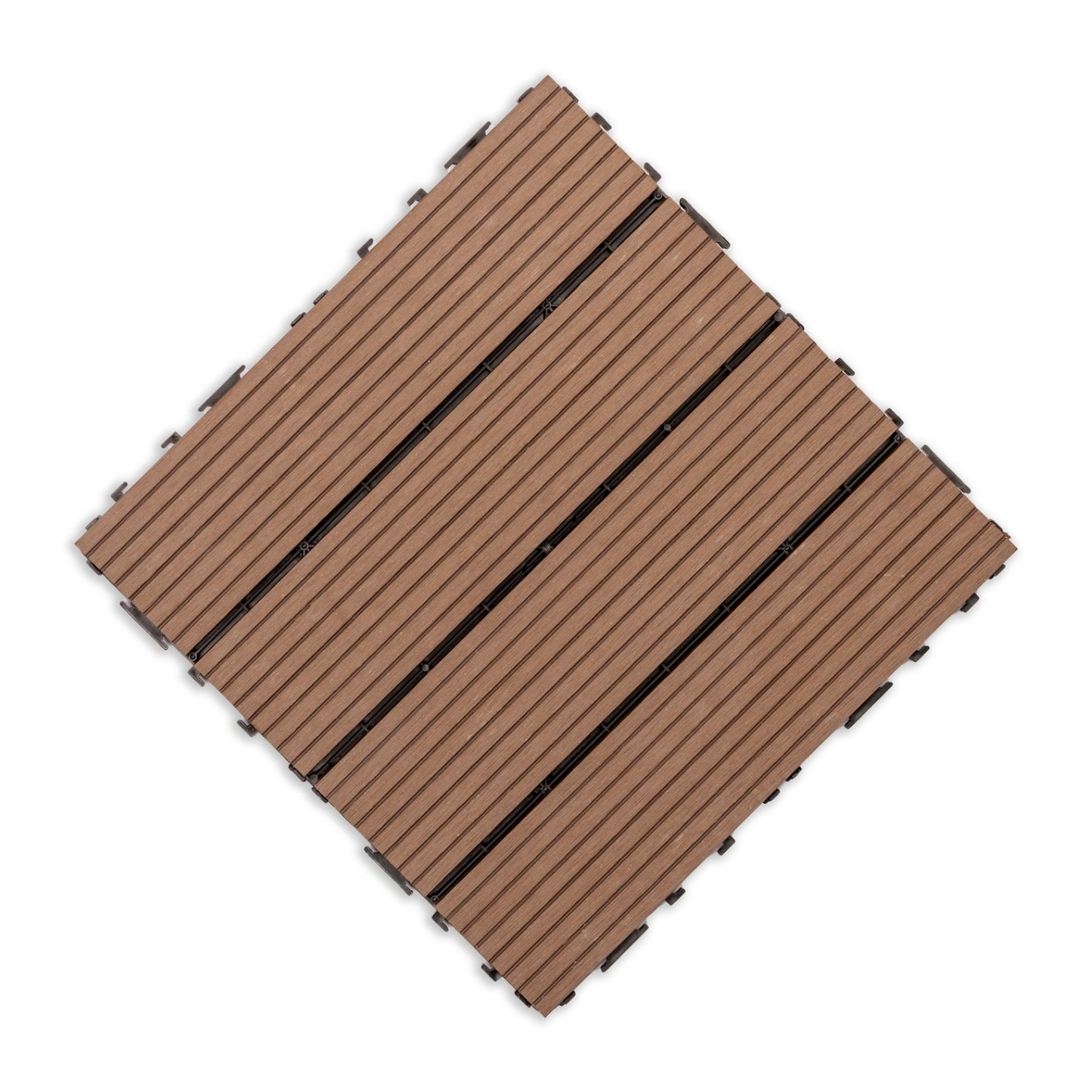 Coffee WPC Deck Flooring Design-1