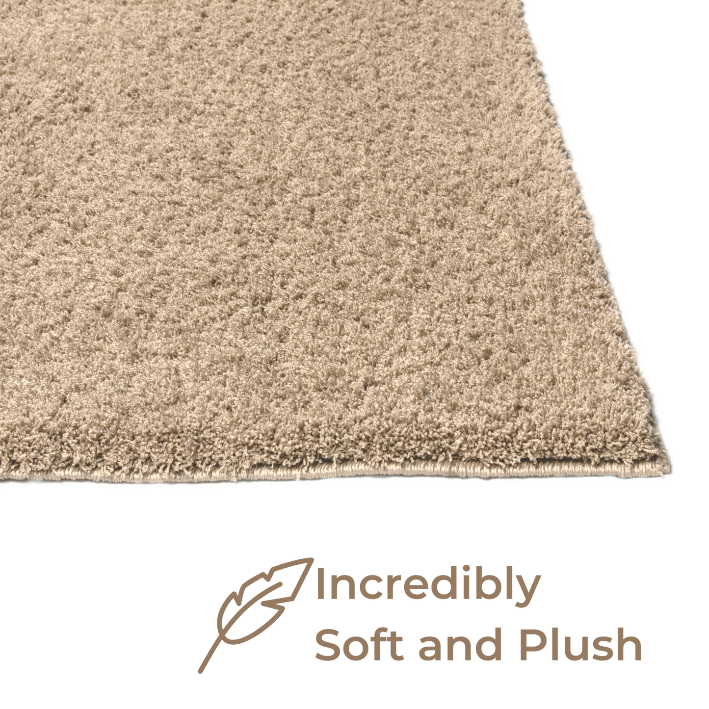 Gravel Splendor Rug,Super Soft Area Rugs for Home and Office