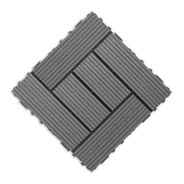 Gray WPC Deck Flooring Design-2
