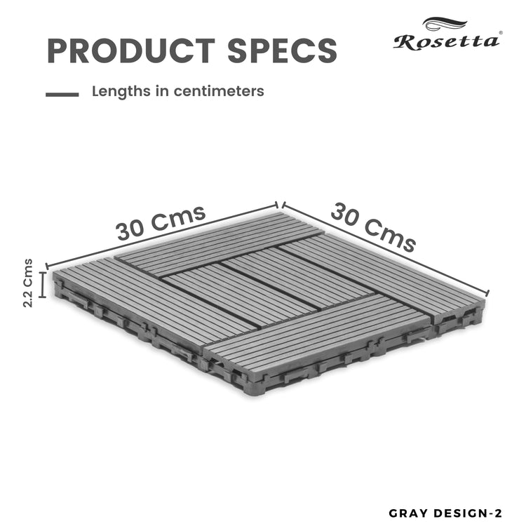 Gray WPC Deck Flooring Design-2