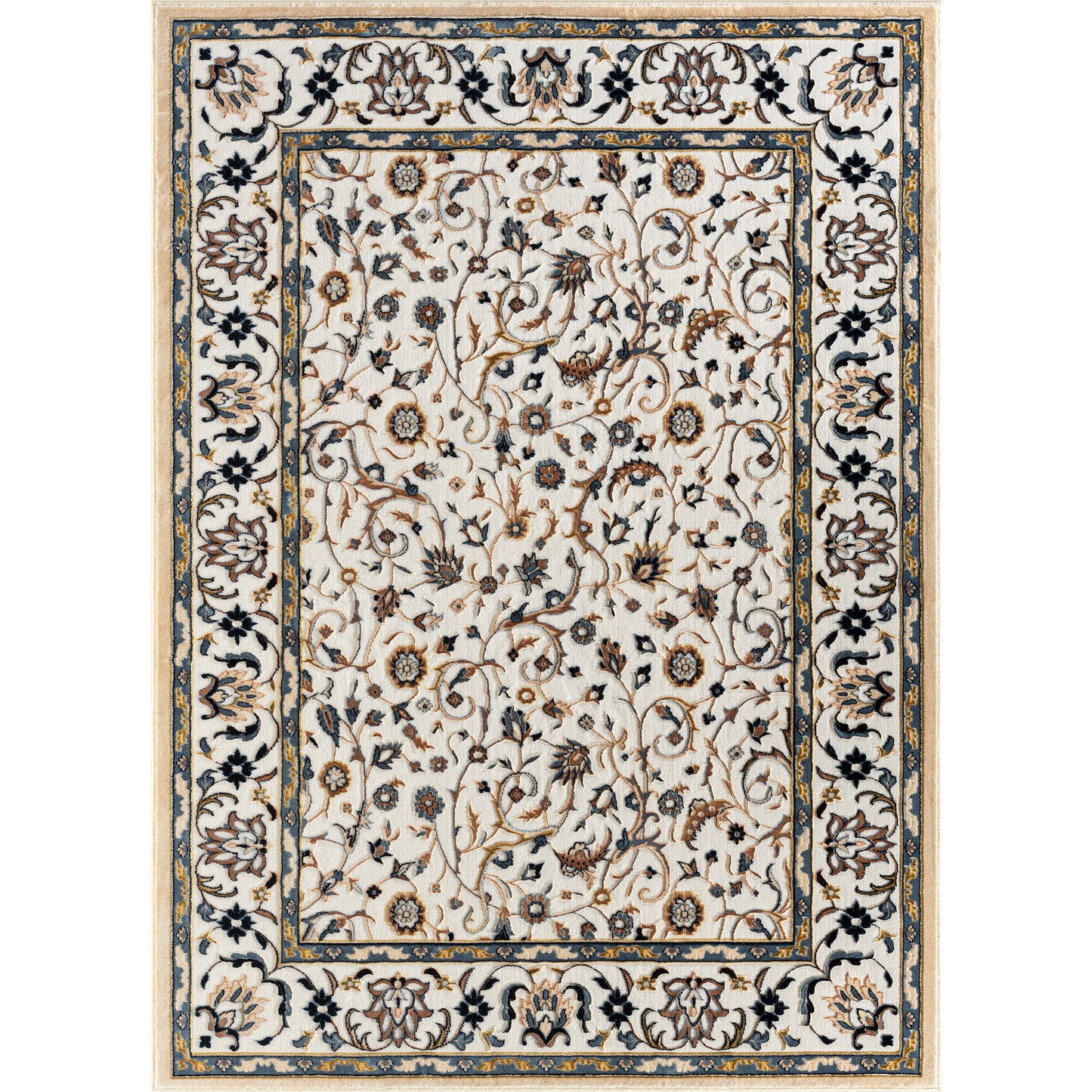 Ancient Garden Ivory Blue