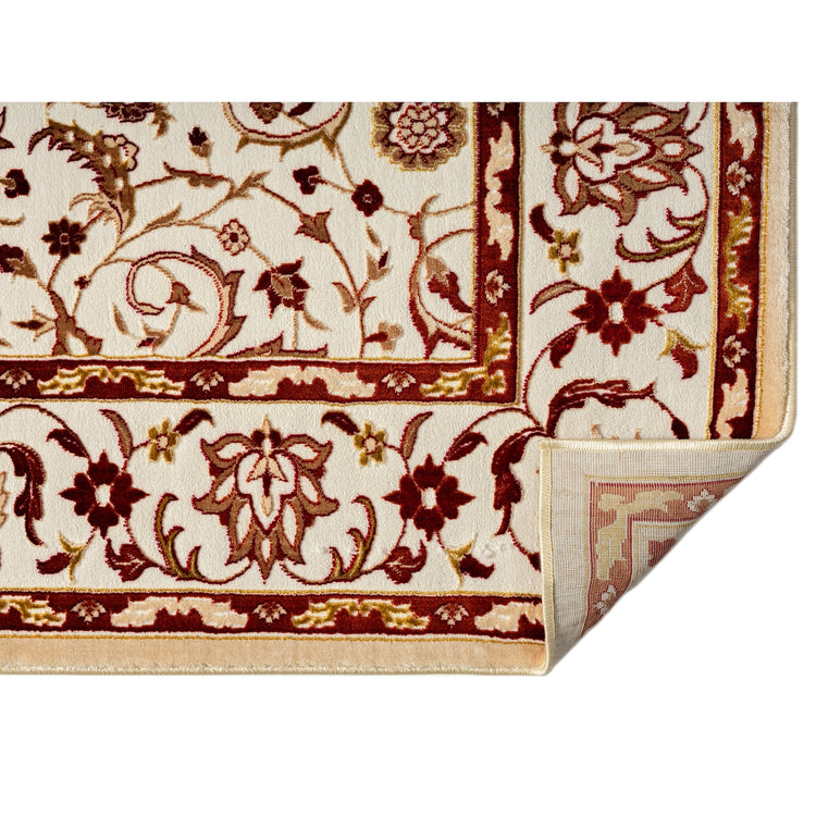 Ancient Garden Ivory Maroon
