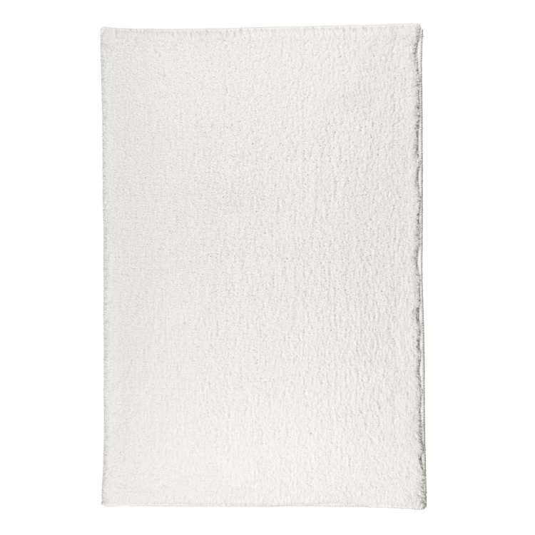 Splendor Premium Soft Bath Mat Ivory, Anti-Slip & Machine Washable