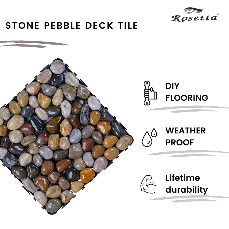 Pebble Stone Deck Tile