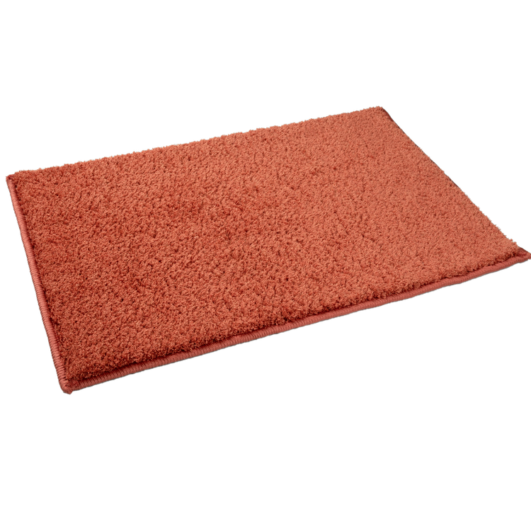 Splendor Premium Soft Bath Mat Rust, Anti-Slip & Machine Washable