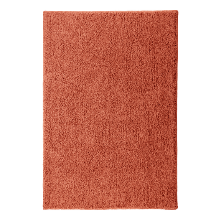 Splendor Premium Soft Bath Mat Rust, Anti-Slip & Machine Washable