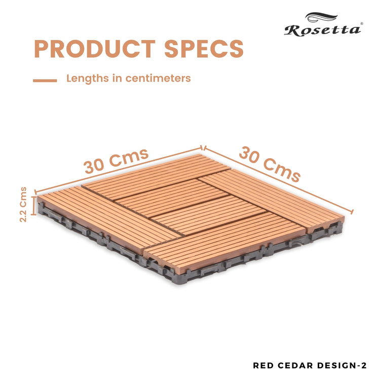 Red Cedar WPC Deck Flooring Design-2