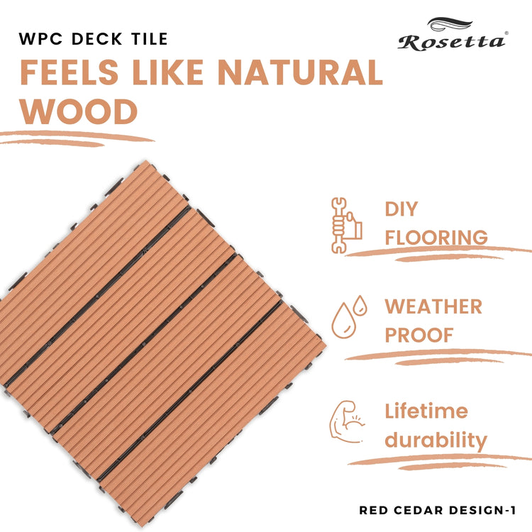 Red Cedar WPC Deck Flooring Design-1