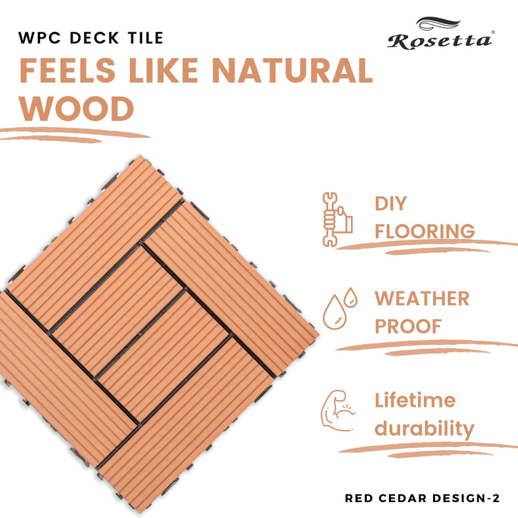 Red Cedar WPC Deck Flooring Design-2