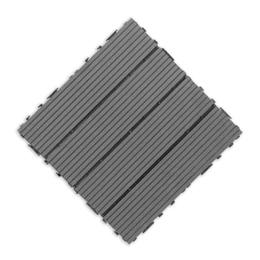 Gray WPC Deck Flooring Design-1