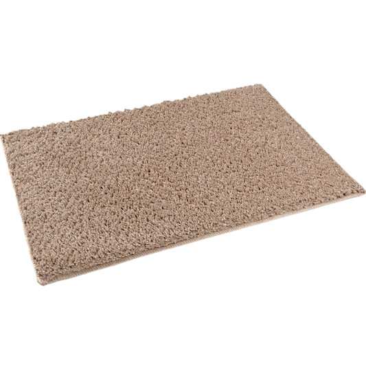 Mystic Premium Soft Bath Mat Brown, Anti-Slip & Machine Washable