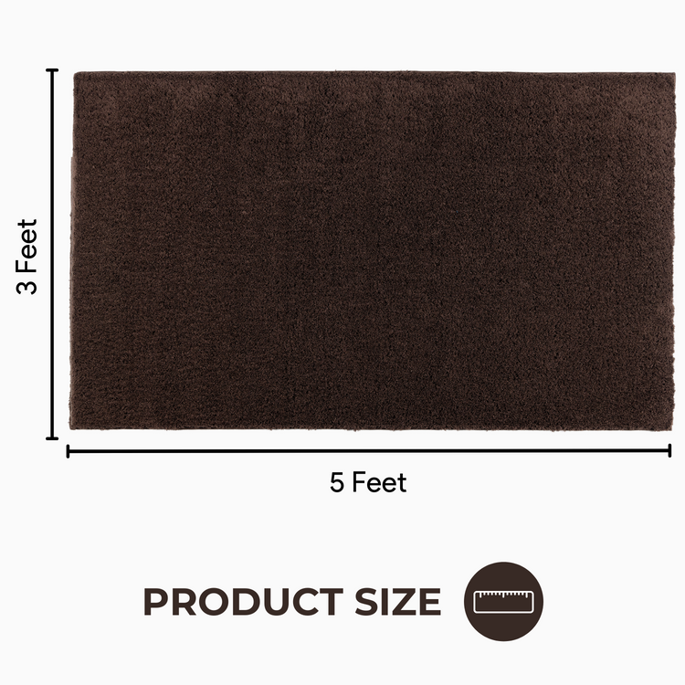 Coffee Splendor Rug,Super Soft Area Rugs for Home and Office