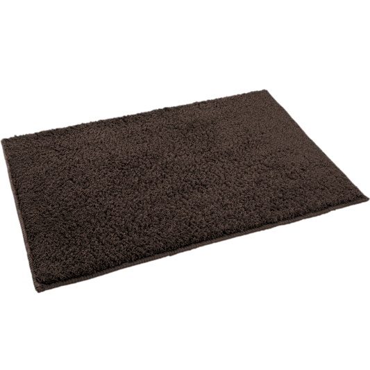 Splendor Premium Soft Bath Mat Coffee, Anti-Slip & Machine Washable