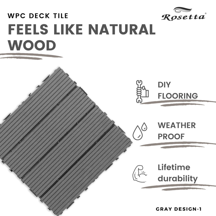 Gray WPC Deck Flooring Design-1