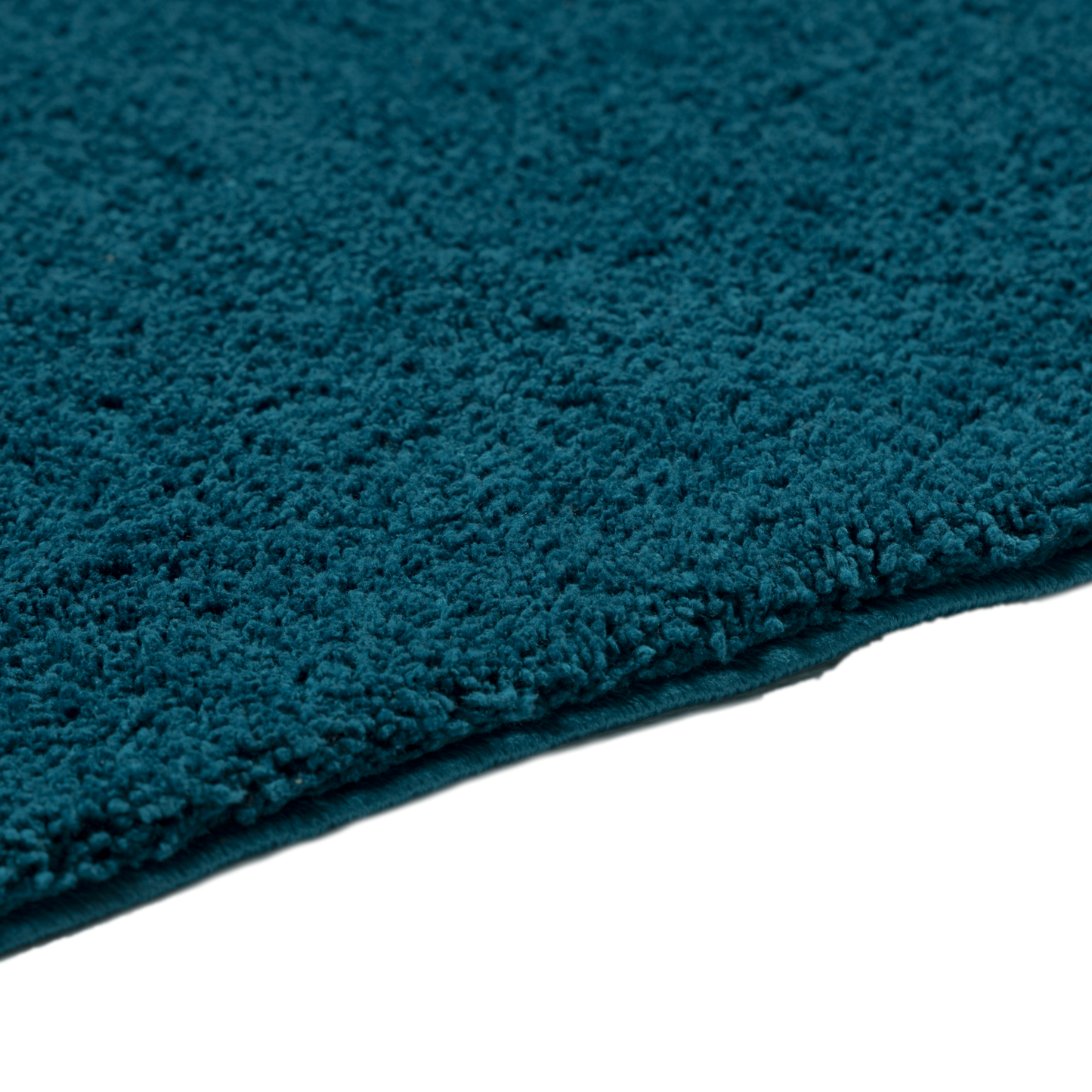 Mystic Premium Soft Bath Mat Peacock Blue, Anti-Slip & Machine Washable