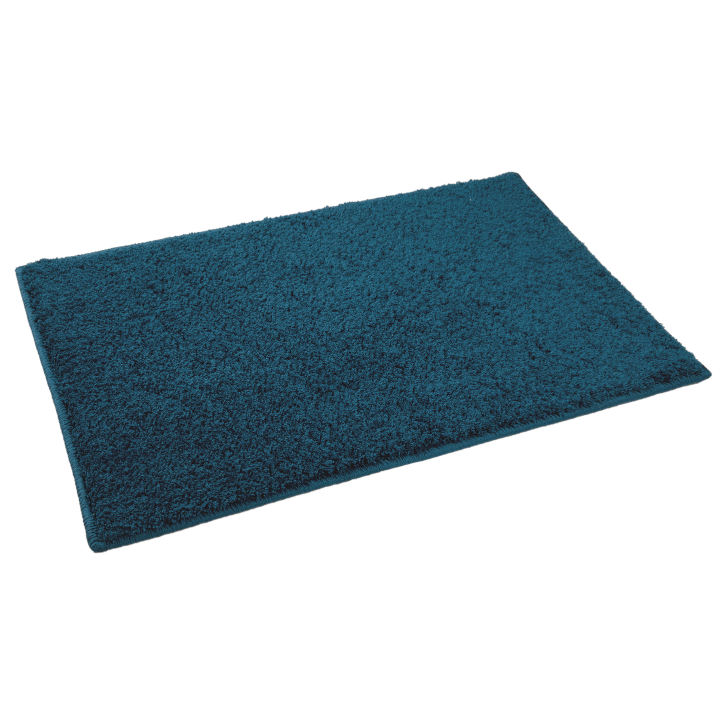 Mystic Premium Soft Bath Mat Peacock Blue, Anti-Slip & Machine Washable