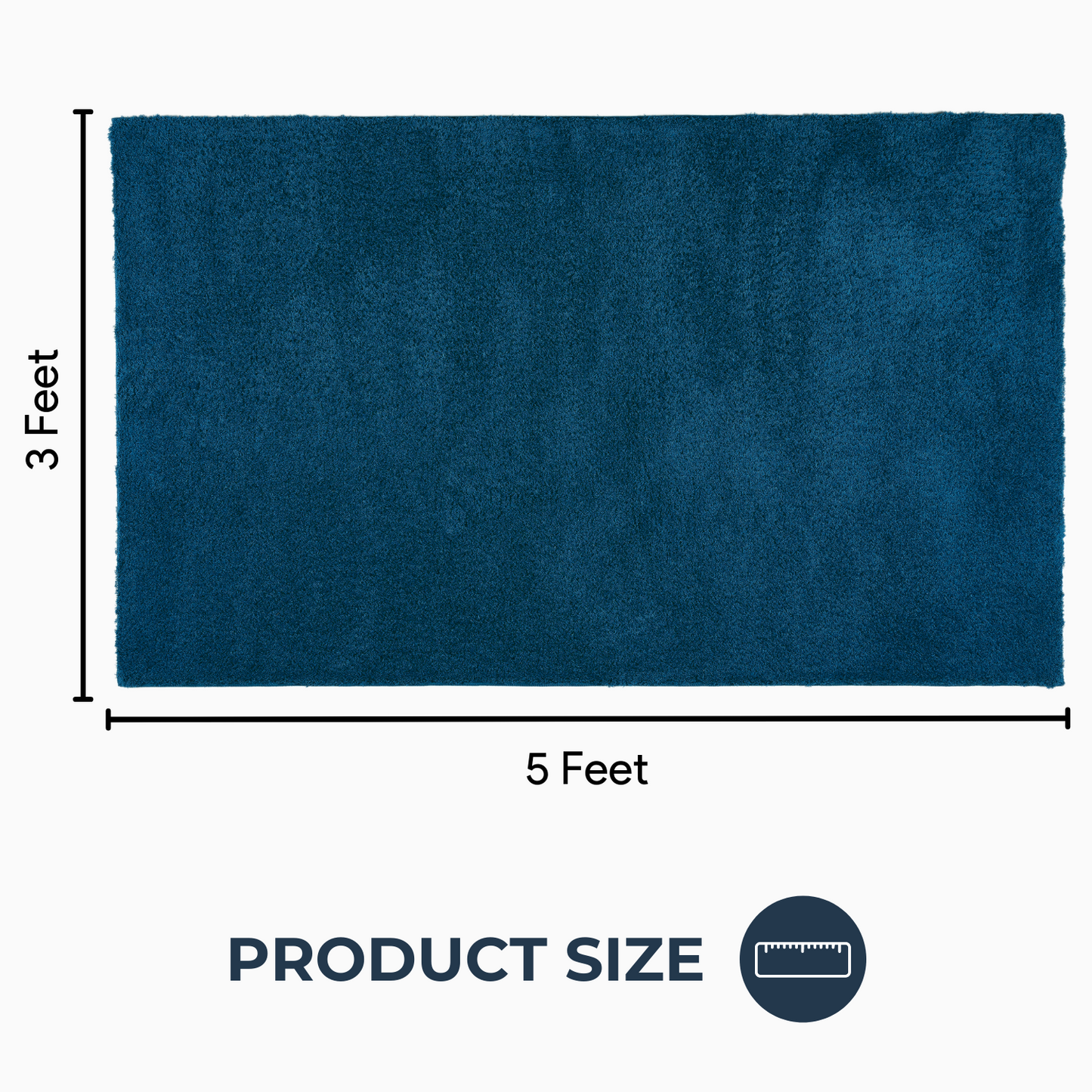 Persian Blue Splendor Rug,Super Soft Area Rugs for Home and Office