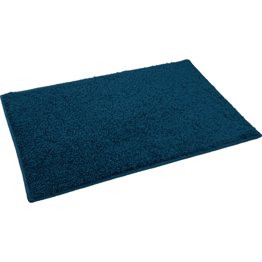 Splendor Premium Soft Bath Mat Persian Blue, Anti-Slip & Machine Washable