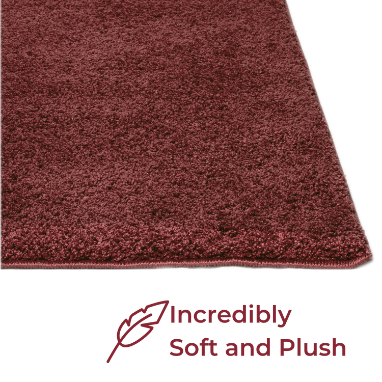 Plum Mystic Rug,Super Soft Area Rugs for Home and Office