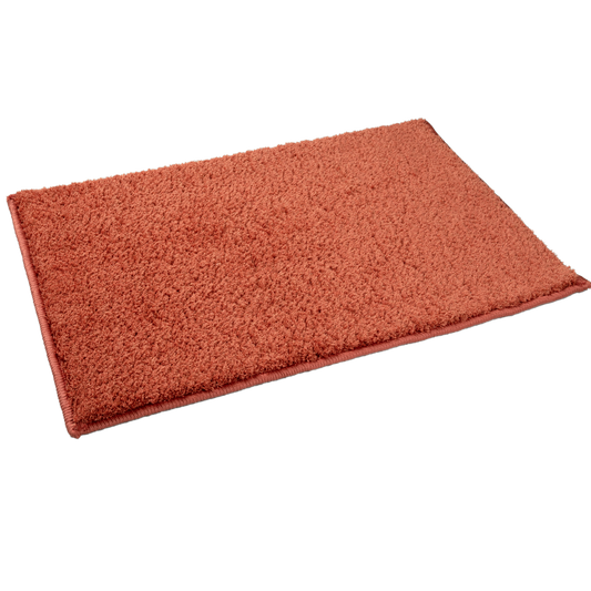 Splendor Premium Soft Bath Mat Rust, Anti-Slip & Machine Washable