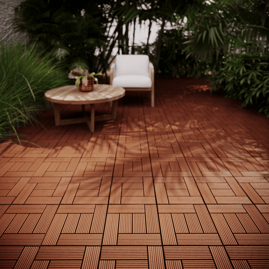 Red Cedar WPC Deck Flooring Design-2