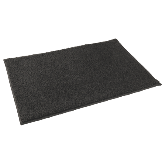 Splendor Premium Soft Bath Mat Smoke Gray, Anti-Slip & Machine Washable